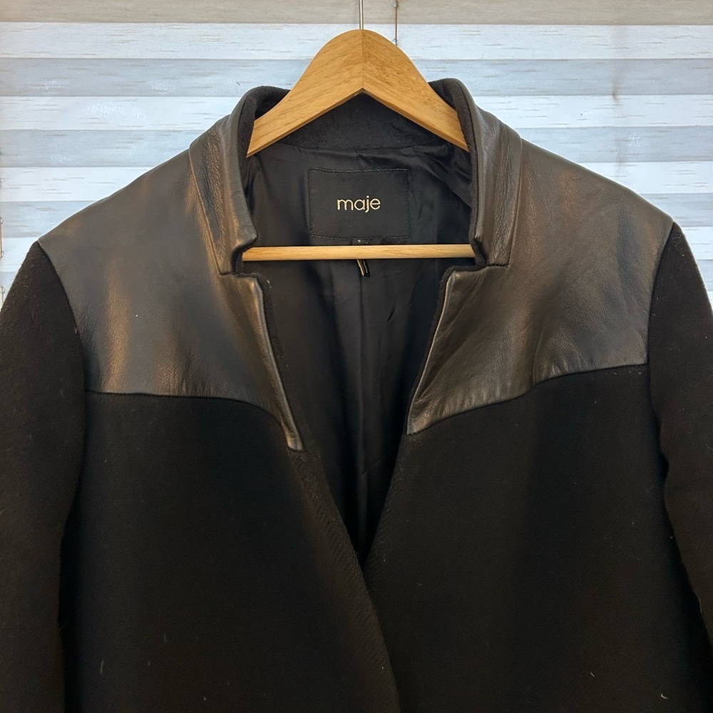 Maje Sirop Wool Coat, size “2” (US6) - Picture 4 of 11
